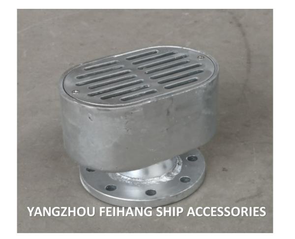 TBS80 CB/T3885-2004 Deck Leakage Port Oval Deck Leakage Port Carbon Steel Hot Dip Galvanizing
