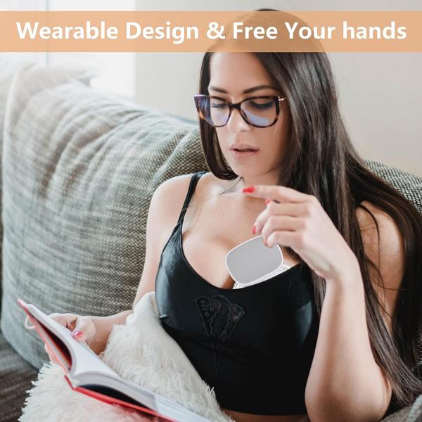 ODM Silicone Breast Pump Set 24mm 27mm Flange 2 Adjustment 5 Levels Milk Suction Pump