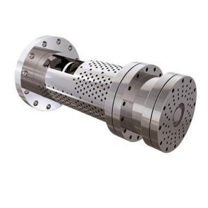 Customized Extruder Screw And Barrel For Granulation Machine Ra0.4 Surface