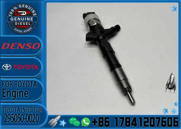Diesel Fuel Common Rail Injector 295050-0020 For Toyota 1KD 2KD 23670-30190 23670-0020