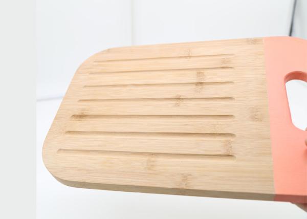 Customized Indoor Bamboo Works Cutting Board , Natural Wood Chopping Board