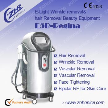 Highly Effective E-light IPL RF , Skin Rejuvenation / Hair Removal Beauty Device