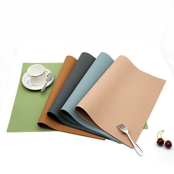 Heat Resistant Silicone Placemat Washable Table Decoration Accessories Type Mats Pads