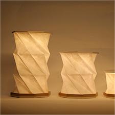 ZBOLE Recyclable Mini Paper Art Lamp Folded Light Living Room Decoration