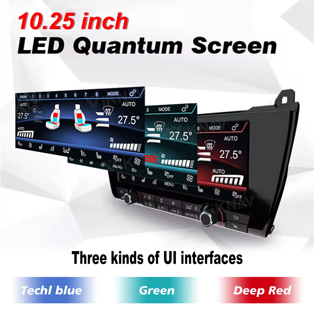 BMW 5 серии Автомобиль Планшет управления переменным током Мультимедийный проигрыватель F10 F11 F07 F18 M5 2011-2017