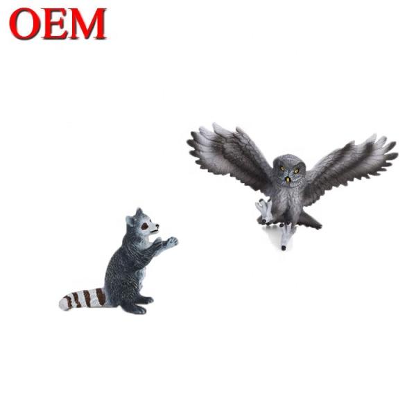 Fabricantes de brinquedos de plástico Animal Toy Custom Made Animal Cartoon Shape Toy