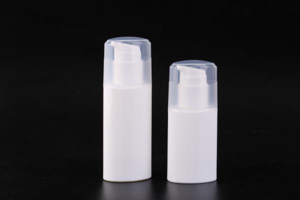 PP Oval Airless Pump Bottles 30ml&50ml Oval Cosmetic Lotion Bottles