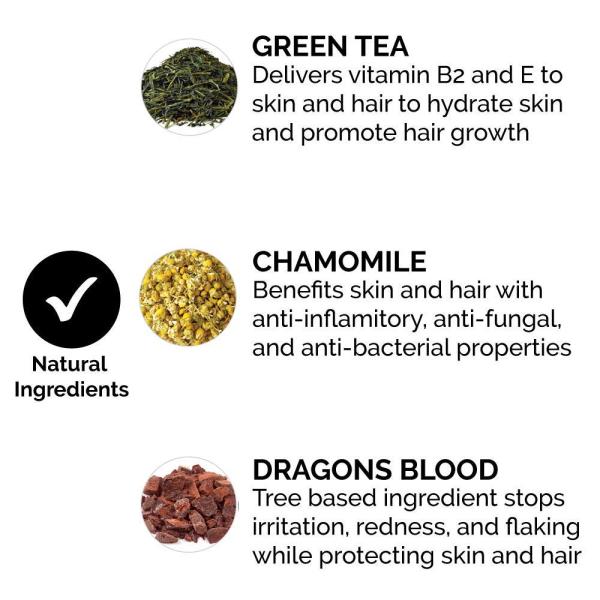 Набор обслуживания бороды МАДС, шампунь бороды и унция сандаловых деревьев 8 мытья жидкая