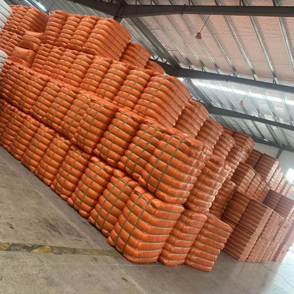 White Artificial Polyester Staple Fiber Renewable Fiber Grade AA