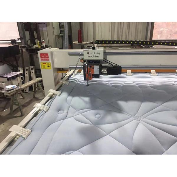 computerized high speed  single needle quilting machine single head continllous quilting machine