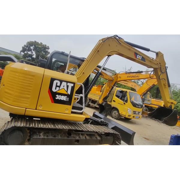 Crawler Type Hydraulic Second-hand 7760KG Excavator Cat 308E wiht Stick length 1820mm