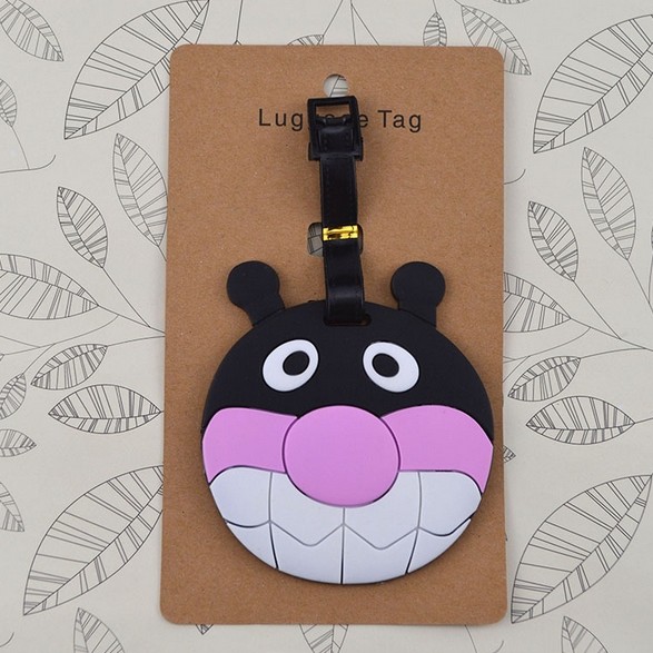 Custom 3D Rubber Luggage Tags/rubber tags, silicone pvc luggage tag