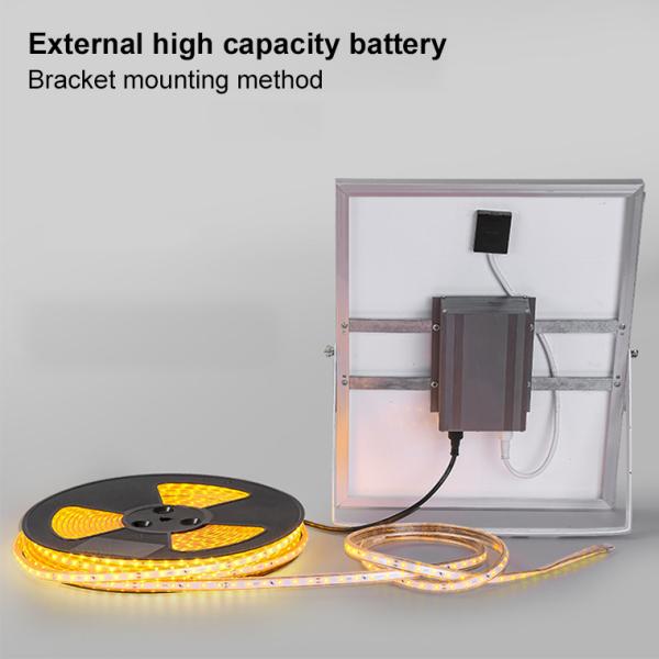 2200k 10 метров солнечный свет полоса наружных солнечных канатов