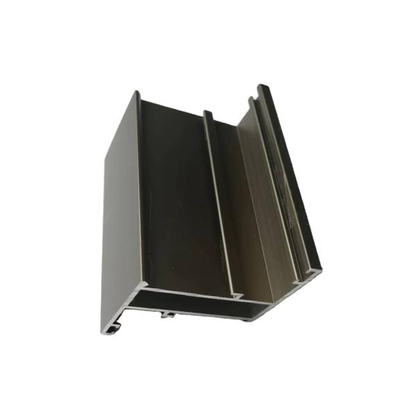 Light Weight T5 Aluminium Extrusion Profile Champagne Anodized Standard