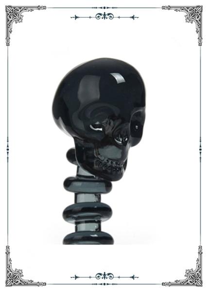 Glass Dabber Colorful Skull Oil Rig Dab Tool For Smoking Accessories Glass Pipes
