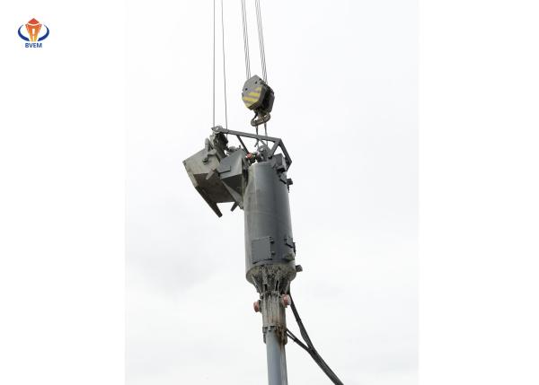 180kw Bottom Feed Vibro Flot Construction Accessories For Gravel Pile Compact Vibroflotation