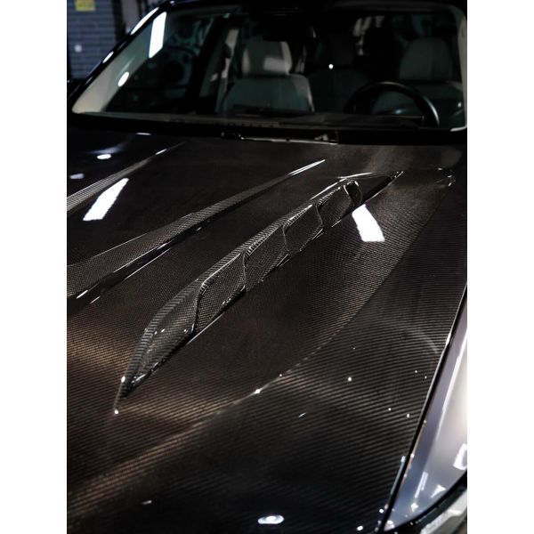 G07 Carbon Fiber Hood Bonnet Engine Cover LD Style BMW X7 Body Kit