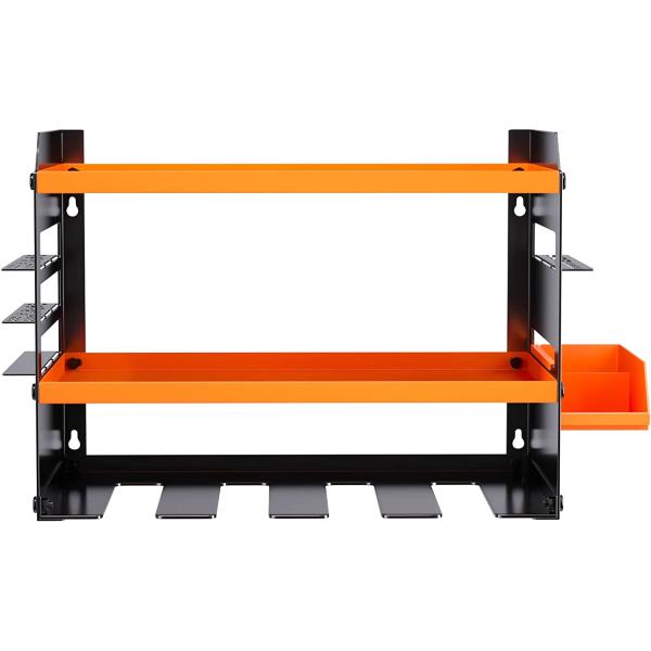 Organiseur d'outils électriques standard à 3 couches monté sur le mur 43*19*10cm Porteur de stockage d'outils