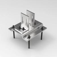 Piping Systems 4 Way Seismic Bracing Resisting Earthquakes Cold Bending / Roll Forming