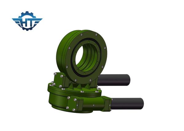 Movimentação pequena do pântano da linha central dupla com o motor 24VDC alinhado planetário para o sistema de rastreio solar