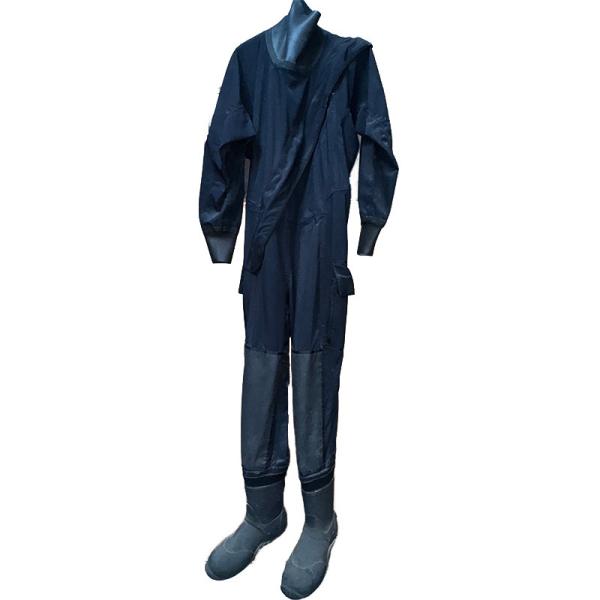 One Piece Black Water Rescue Dry Suit Waterproof