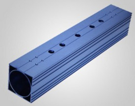 Анодированный сплав 6063/6061 крышки промышленного алюминиевого профиля электрич