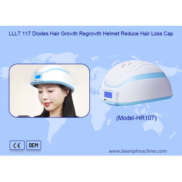 CE Cleared Low-Level Laser Therapy (LLLT) for Hair Loss Treatment Laser Cap