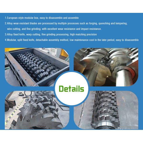 Fridge Recycling Scrap Metal Crusher CE Industrial Metal Shredder Machine