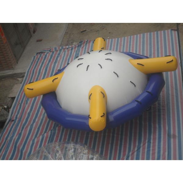 CE Inflatable Water Games , 0.9mm PVC Sealed Inflatable Saturn Water Park
