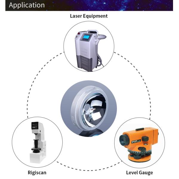 Sapphire Round Led Reflector Cup BK7 Infrared Aluminum 1.5-300mm Diameter