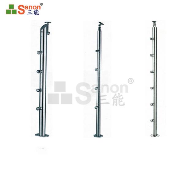 Антиржавейные деревянные балясины нержавеющей стали прокладывая рельсы для стекла 8мм