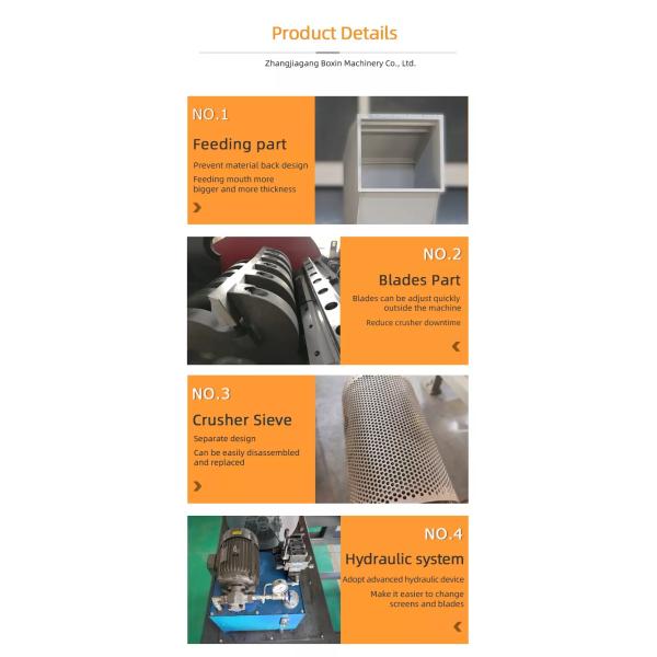 High efficiency 2000kg/hr D2 blades Wet plastic crusher for PET bottles