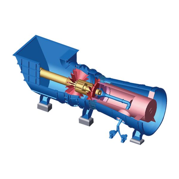 Energy-saving and environmental protection industry flue gas treatment booster fan