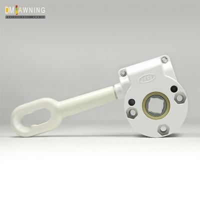 Hardware retrátil branco de alumínio chinês da caixa de engrenagens do toldo da caixa de engrenagens