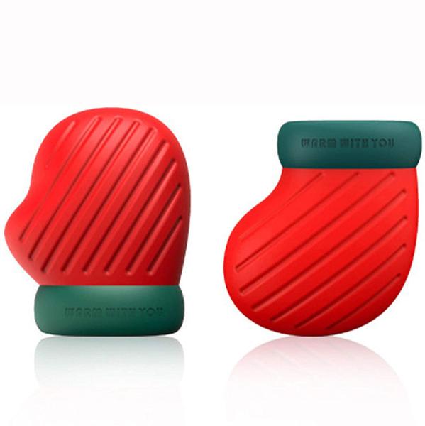 Bouteille d'eau chaude avec couvercle tricoté Mini sac à eau chaude pour soulager la douleur Taille dos Cou Épaules Cadeaux d'anniversaire de Noël