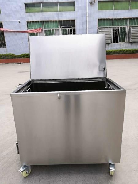 Kitchen Hood Stainless Steel Soak Tank Degreasing / Cleaning Insert Filters 110 / 230V 50Hz