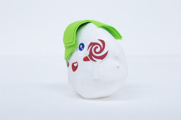Skin Friendly Soft Plush Toys Green / White Color Smooth Feeling Elf Shape
