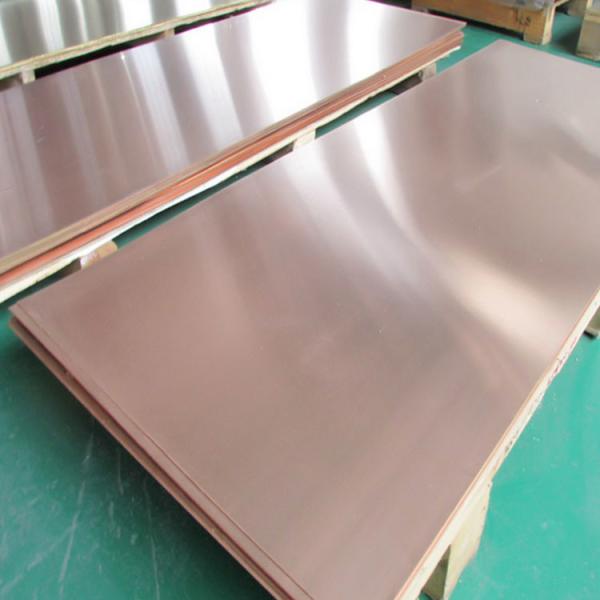 C11000 C10100 Copper Metal Sheet Plate Hairline For Industry Building