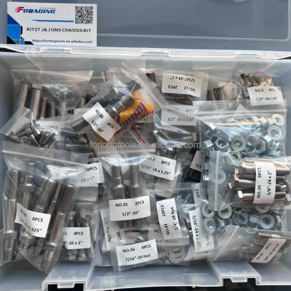 Универсальная автомобильная установка Титановый болт Спринтовый автомобиль J J ONS Шасси один гайка ударный монтажный комплект для орла / Максима легкая установка