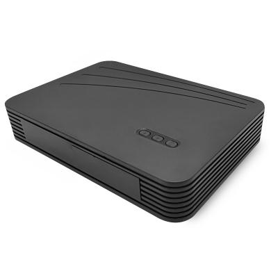 Identificação parental do fechamento da caixa superior de aparelho de televisão de Digitas do receptor de Dvb C da memória do canal