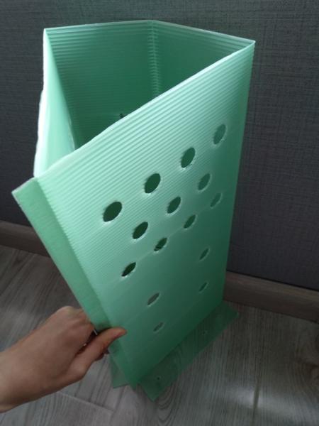 Proteção de árvores de plástico corrugado impermeável Pp personalizado