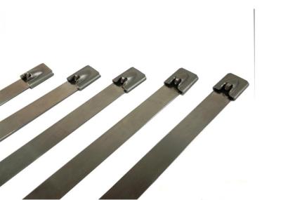 Strong Steel Stainless Steel Cable Ties Straps For Cable Wiring Prompt Delivery