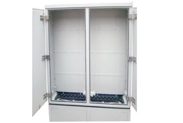 SC FC ST Fiber Distribution Cabinet 576 Fiber Cross Connect Outdoor IP65