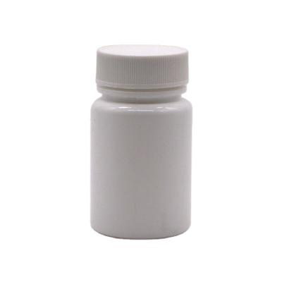 50mL PE Round Shape HDPE Plastic Bottle for Medicine Solid Tablet Capsule Storage
