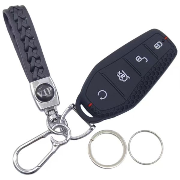 Silicone Car Key Cover BYD Song Plus Qin Han Tang DM EV Yuan Pro Dolphin Protection Case Remote Fob Skin Shell Holder New