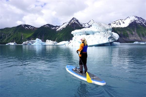 Commercial Cool Snow Sup Inflatable SUP Board Ski Custom Made