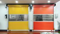 Puerta de garaje de alta velocidad de PVC silenciosa y duradera con obturación rápida Puerta exterior de aleación de aluminio personalizada