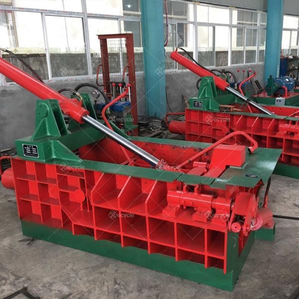 Hydraulic Powerful Horizontal Metal Bundling Machine Aluminum Can Iron Scrap Metal Baler