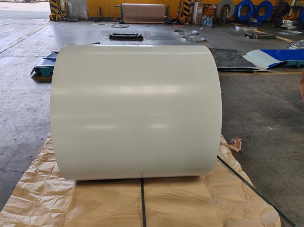 High Strength Prepainted Color PVDF Steel Coils 1250mm For Construction