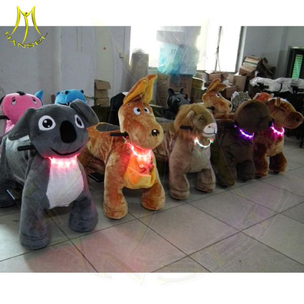 Hansel stuffed animal car ride electric coin operated pony rides for kids zoo riders at the mall riding dinosaur toys